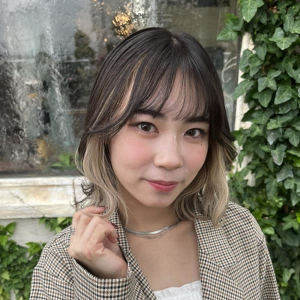 ホワイトインナーカラー