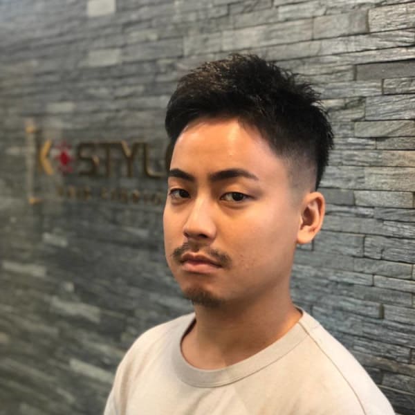 エッジの効いたフェードスタイル#虎ノ門