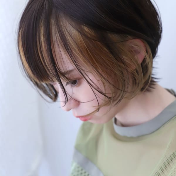 ショートウルフ × フェイスフレーミング|liblo