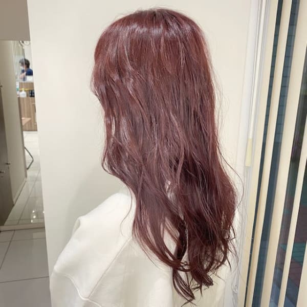 大人可愛いローズピンク