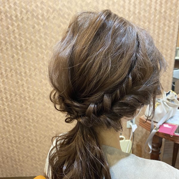 ウィッグアレンジ