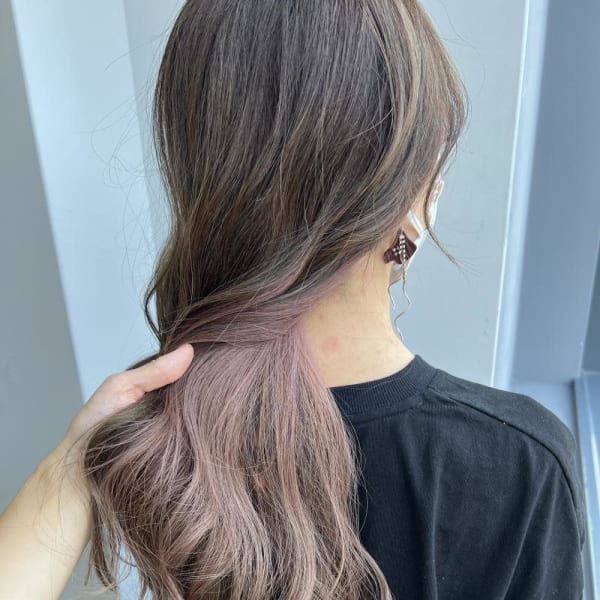 大人可愛い♪ベージュ×ピンクベージュ