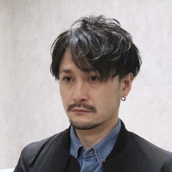 メンズショートパーマスタイル