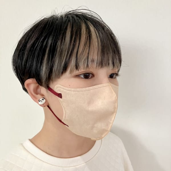 インナーカラー/フレーミングカラー/ダブルカラー