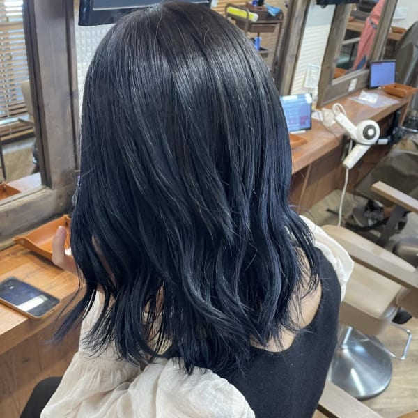 ナチュラルグラデーションネイビー  Luna|schritt溝の口