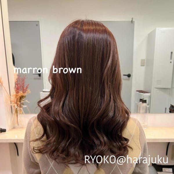 【担当RYOKO】marron brown|W(ワット)原宿店