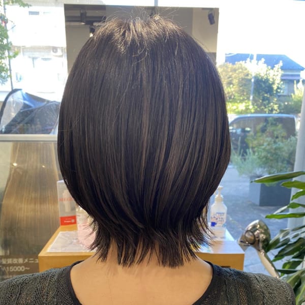 大人可愛い_レイヤーボブ