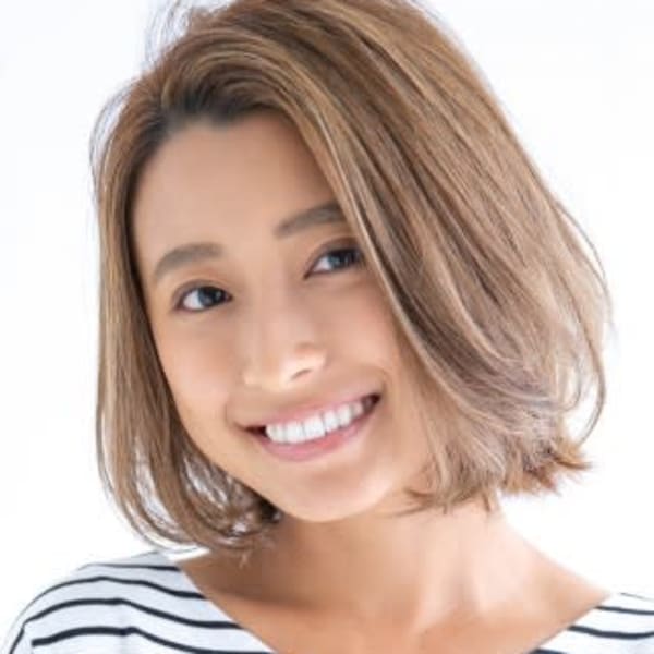小顔ナチュラルボブ
