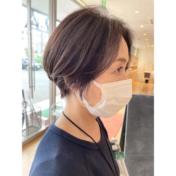 ★大人女性に人気な綺麗めショートスタイル/SARA@あず