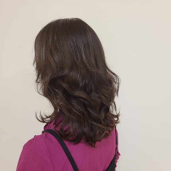 カシスベージュの綺麗カラー