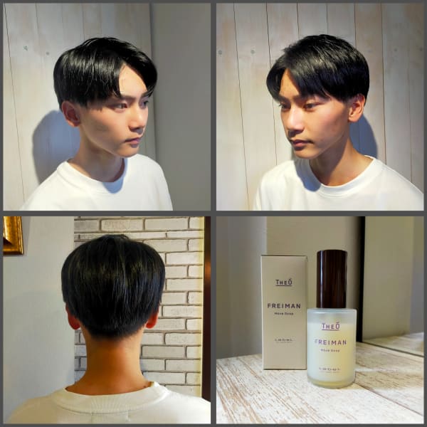 メンズコンマヘアー|Voyage hair & face