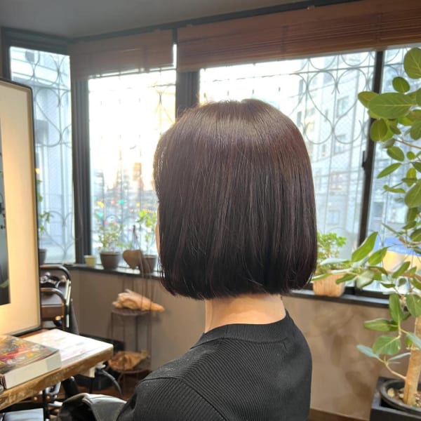 ベナボブ×部分縮毛矯正