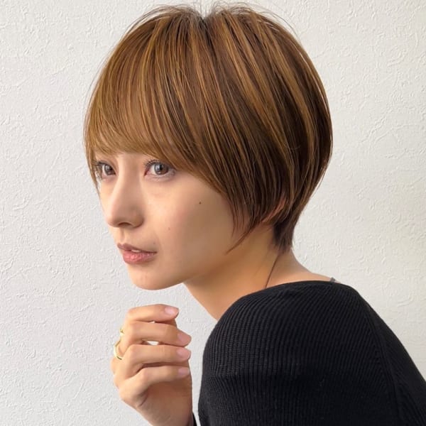 IKIGAI 国分寺店 ショートカット・ハイライト×ショート|JIL BLAN 国分寺店 ショートカット・ハイライト
