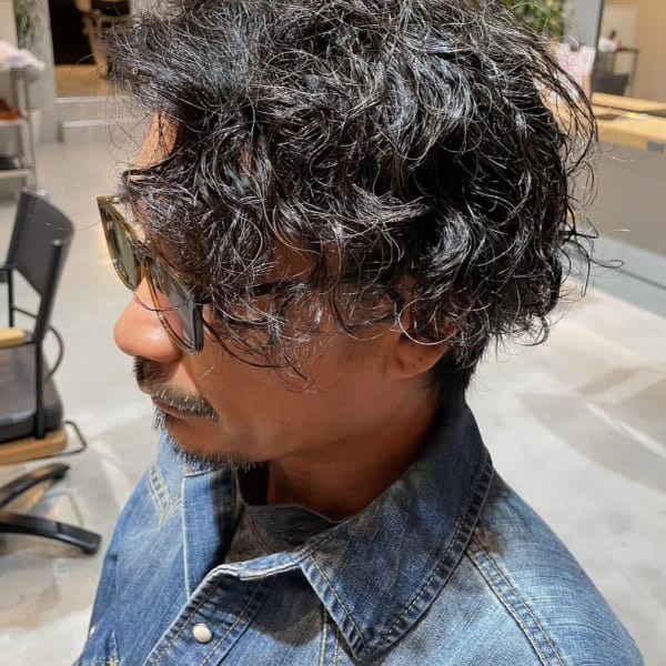 大人スパイラルパーマ　30代40代50代