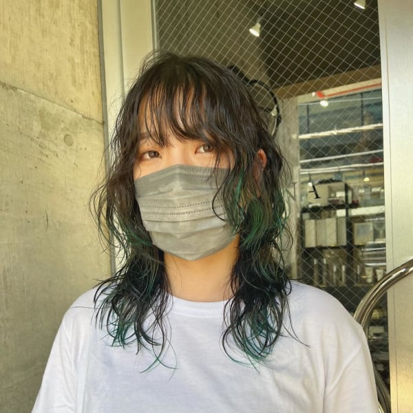 ハードパーマ くるくるパーマ ウルフカット ボブパーマ