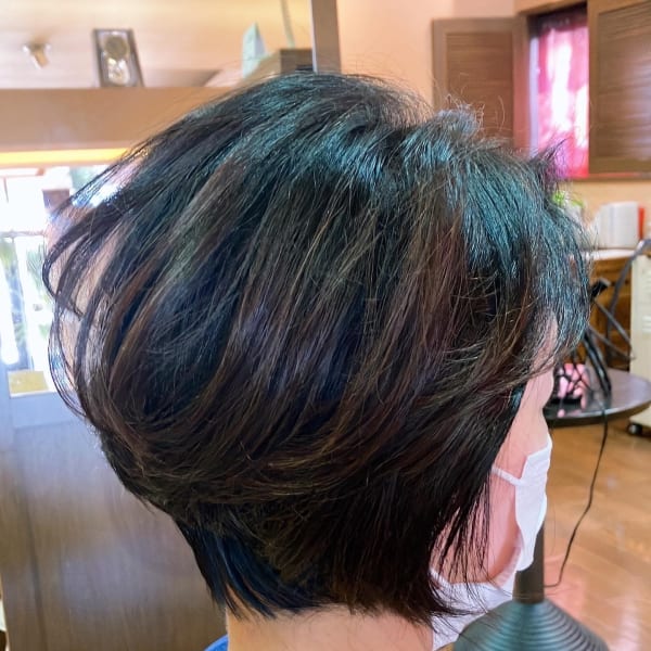 グラデーションボブ