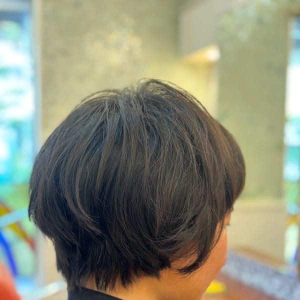 ふんわりショートスタイル|HAIR MAKE FACTORY APNEK