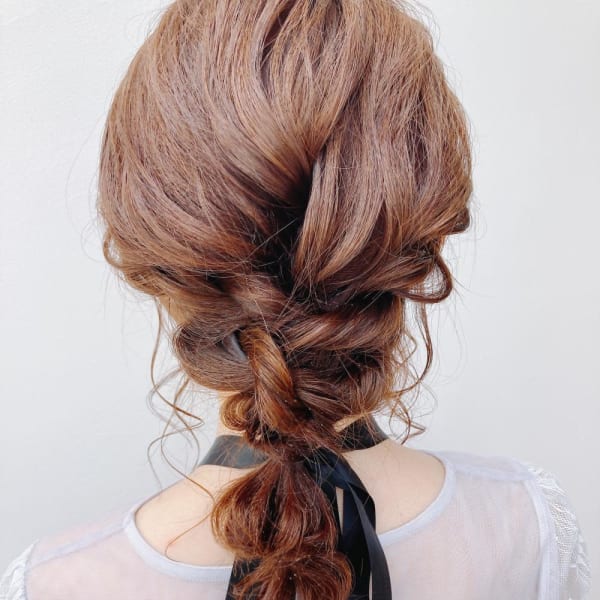 美髪/大人かわいい/こなれミディ/サンドベージュ