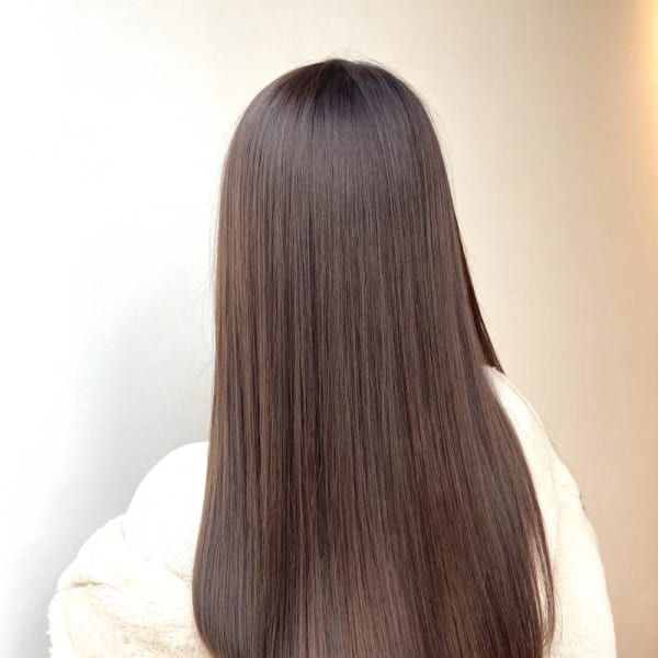 艶髪 シアーピンクブラウン 艶ロング TOKIO