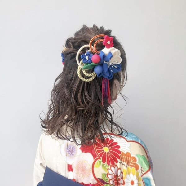 卒業式　ヘアセット