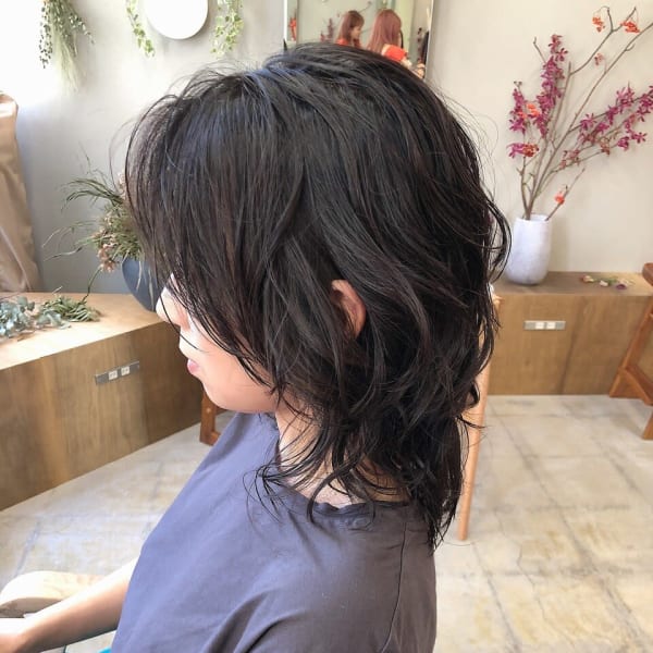 《mallow style》ウルフパーマ