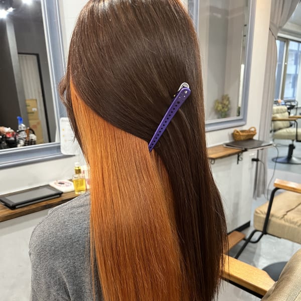 インナーカラー＊ビビットオレンジ|Sherry