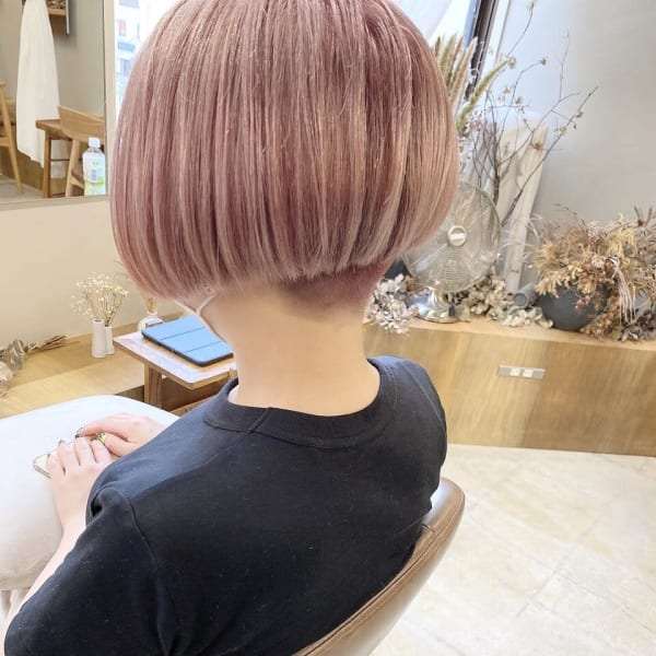 《mallow style》ピンクアッシュ