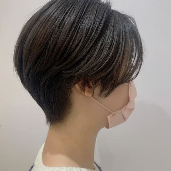 トレンド小顔ショート【トクヤマ】|Eleanor　spa&treatment 銀座店