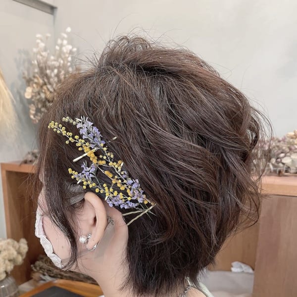 《mallow style》ショートセット~ミモザ~