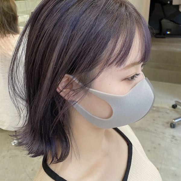 《mallow style》冬カラー/パープルアッシュカラー