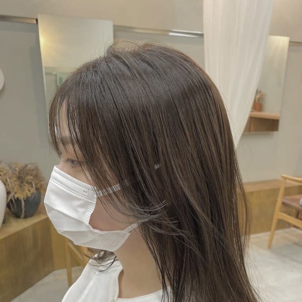 《mallow style》抜け感へア/ミルクティアッシュ