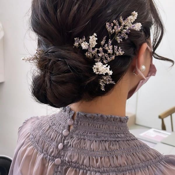 《re'll style》シンプルシニヨン