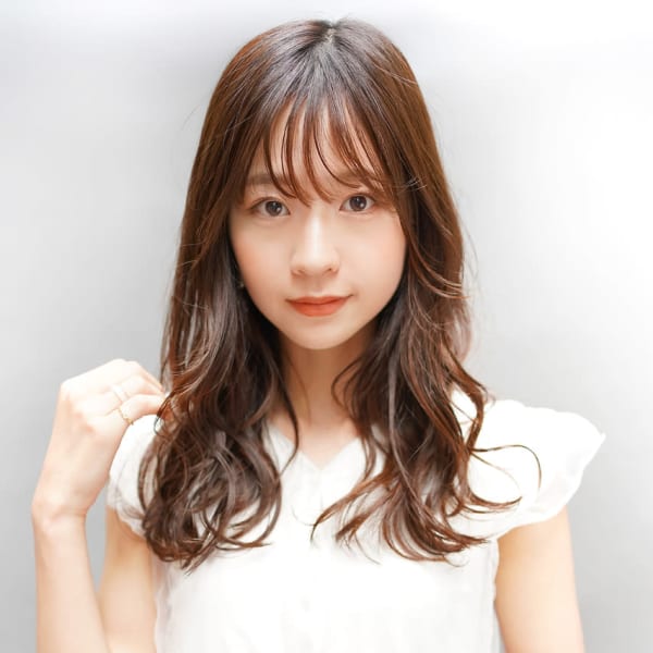 小顔魅せロングスタイル【銀座/有楽町】30代40代50代|銀座 Respia