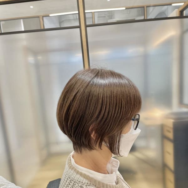 【篠原】美シルエット丸みショート