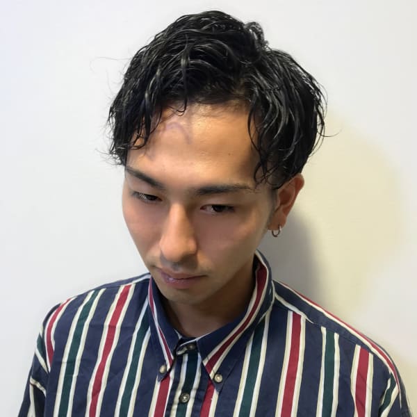 ◇ツイストスパイラルパーマ/ハイトーン/ツーブロック