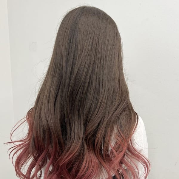 すそカラー/グラデーションカラー/イルミナカラー/ブリーチ