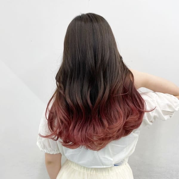 すそカラー/グラデーションカラー/イルミナカラー/ブリーチ