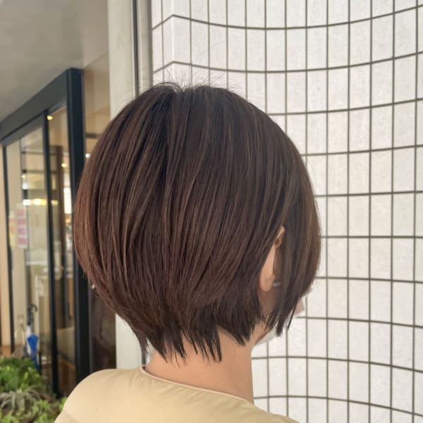 襟足スッキリショート