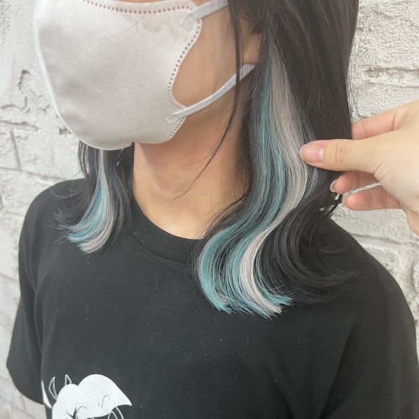 ターコイズブルー×シルバー9103