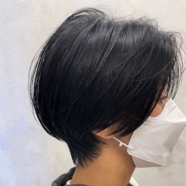 大人ハンサムショート|半個室美容室 roan 福津店