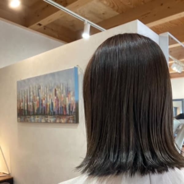 しっとりブラウンカラー