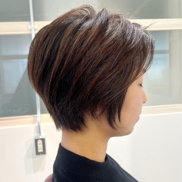 【liesta salon村上】くびれショート☆|髪質改善 完全個室サロン Pen つくば みらい平 美容室【11月1日NEW OPEN 】