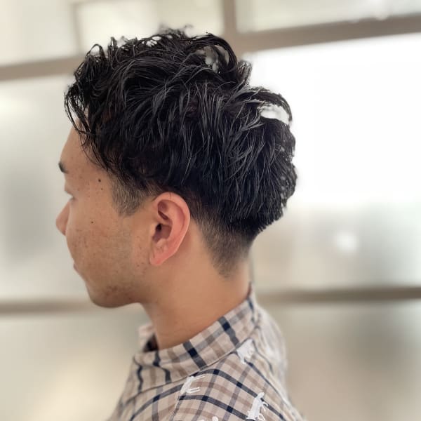 メンズカット　ツーブロック　刈り上げ|髪質改善 完全個室サロン Pen つくば みらい平 美容室【11月1日NEW OPEN 】