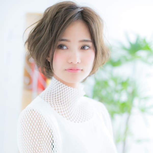 ウルフパーマ!ニュアンスグランマッシュ