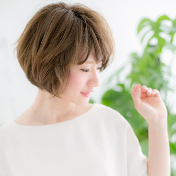 愛されくせ毛風大人セシルカット