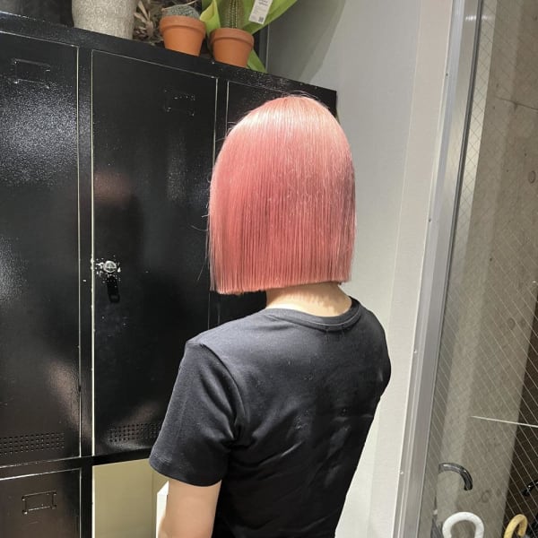 ピンクベージュ　ラベンダーピンク　ラベンダーカラー