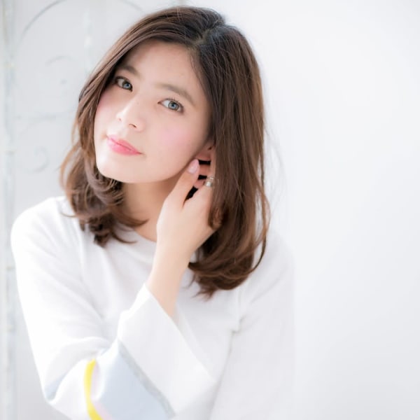 【上野御徒町美容院JOS】 センタ-パ-トでエレガンスセミデ