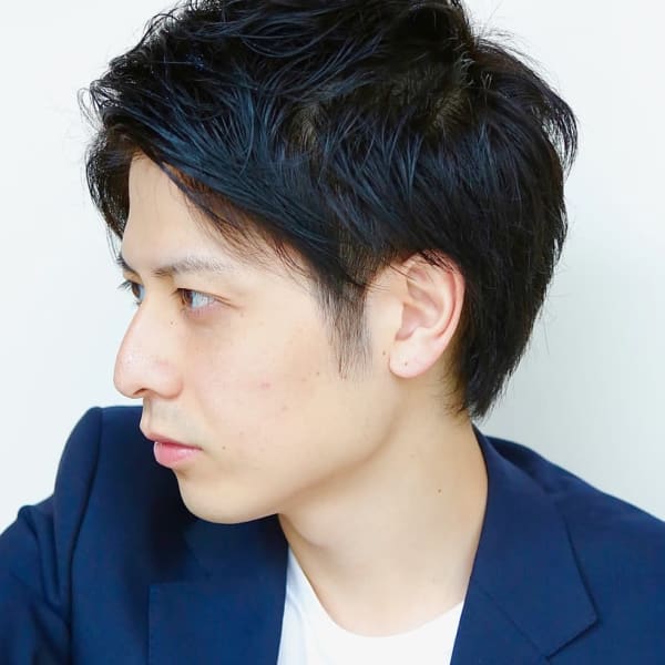 凛々しいメンズショート