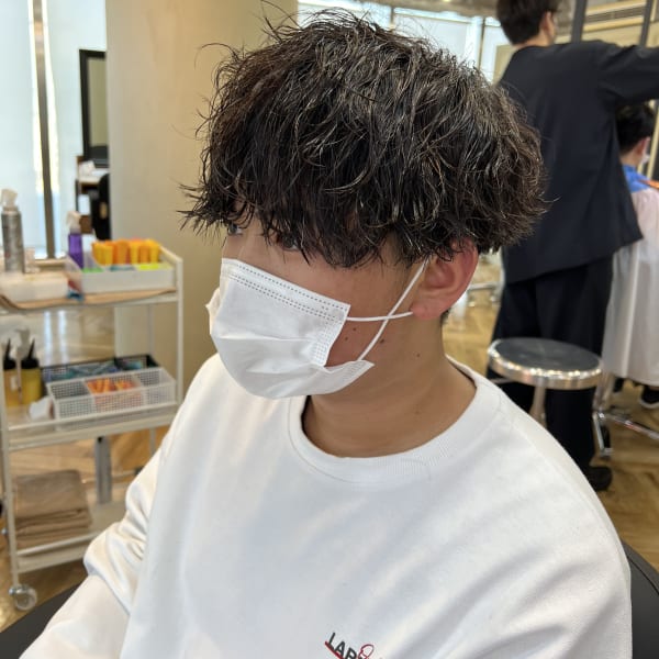 刈り上げ波巻きスパラルマッシュ|REVES