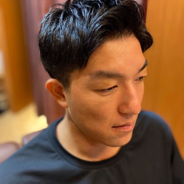 銀座 理容室 ツーブロック